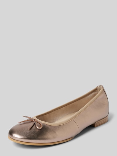 Peek & Cloppenburg TamarisBallerinas in unifarbenem Design in rose gold