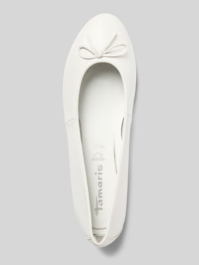 Peek & Cloppenburg TamarisBallerinas In Unifarbenem Design In Weiss
