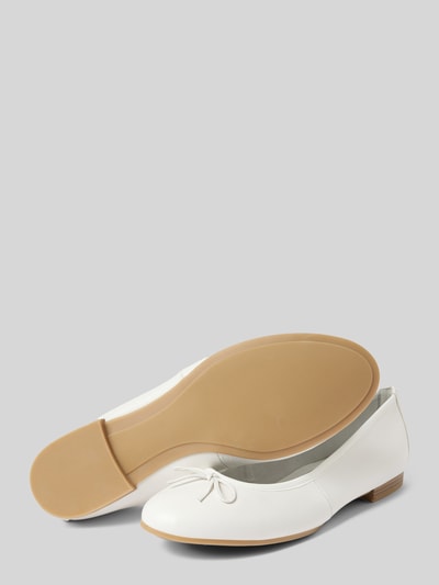 Peek & Cloppenburg TamarisBallerinas In Unifarbenem Design In Weiss