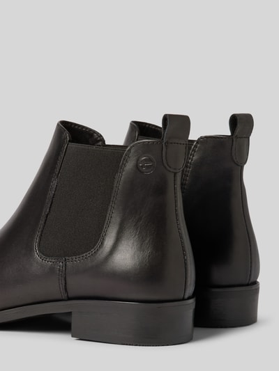 Peek & Cloppenburg TamarisChelsea Boots Aus Leder Mit Label-Prägung In Black