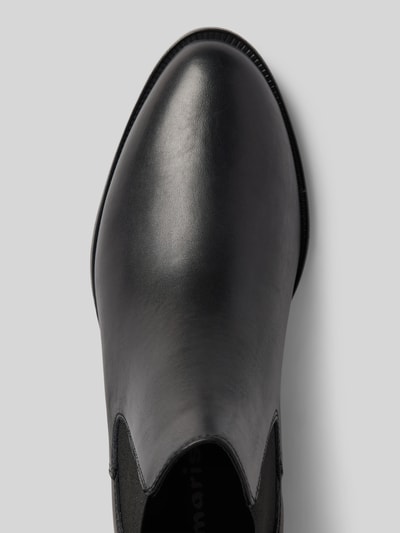 Peek & Cloppenburg TamarisChelsea Boots Aus Leder Mit Label-Prägung In Black