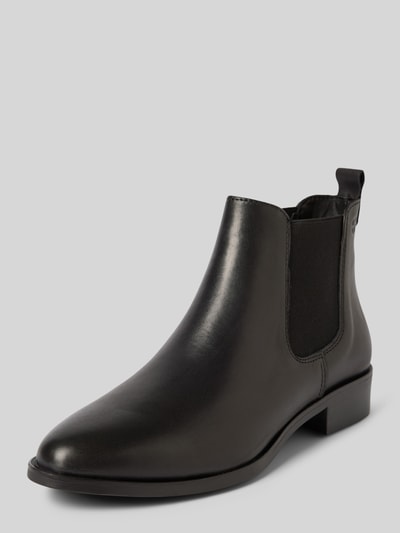 Peek & Cloppenburg TamarisChelsea Boots aus Leder mit Label-Prägung in black