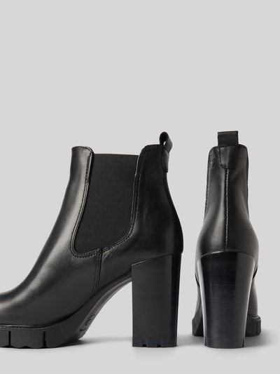 Peek & Cloppenburg TamarisChelsea Boots Aus Leder-Mix In Black
