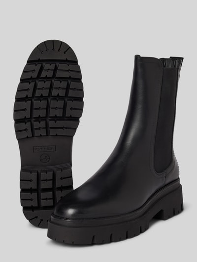 Peek & Cloppenburg TamarisChelsea Boots Mit Elastischem Einsatz In Black