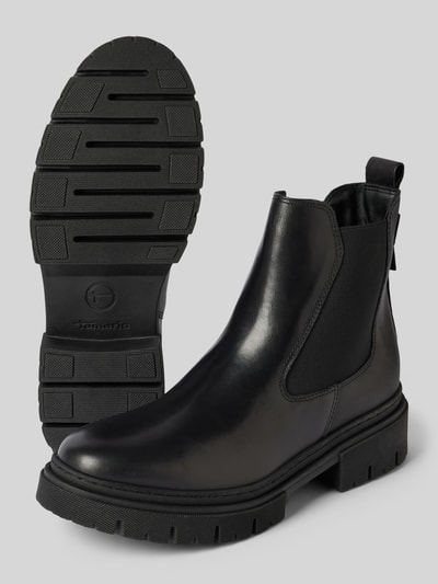 Peek & Cloppenburg TamarisChelsea Boots Mit Elastischem Einsatz In Black