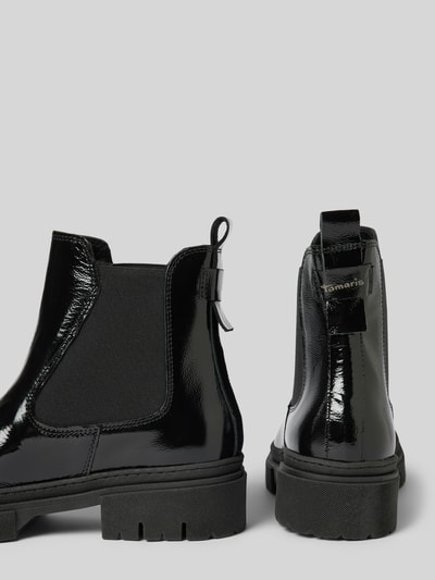 Peek & Cloppenburg TamarisChelsea Boots Mit Elastischem Einsatz In Black
