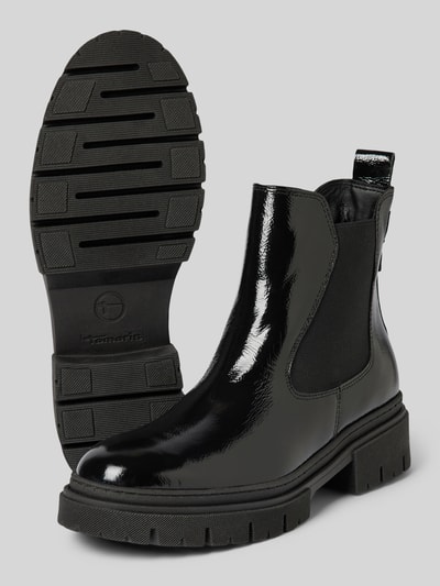 Peek & Cloppenburg TamarisChelsea Boots Mit Elastischem Einsatz In Black