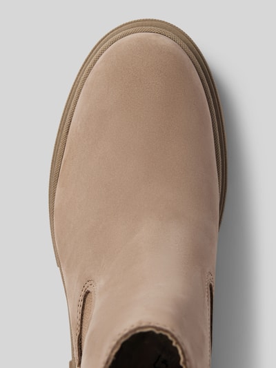 Peek & Cloppenburg TamarisChelsea Boots Mit Elastischem Einsatz In Hellbraun