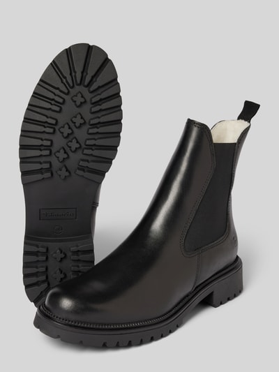 Peek & Cloppenburg TamarisChelsea Boots Mit Zugschlaufe In Black