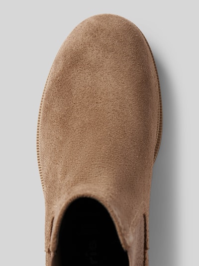 Peek & Cloppenburg TamarisChelsea Boots Mit Zugschlaufe In Camel