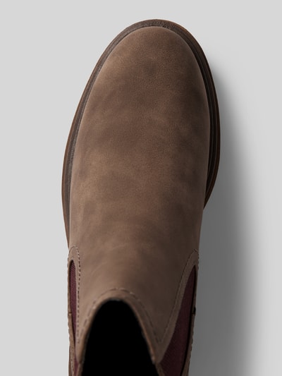 Peek & Cloppenburg TamarisChelsea Boots Mit Zugschlaufe In Mittelbraun Mel