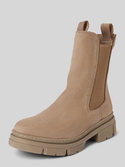 Peek & Cloppenburg TamarisChelsea Boots mit Zugschlaufen in hellgrau