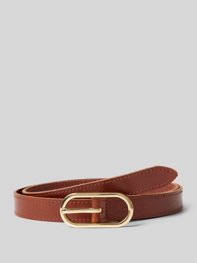 Peek & Cloppenburg TamarisGürtel aus Leder mit Dornschließe in cognac