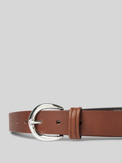Peek & Cloppenburg TamarisGürtel Aus Leder Mit Dornschließe In Dunkelbraun