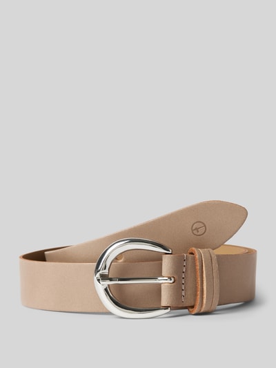 Peek & Cloppenburg TamarisGürtel aus Leder mit Dornschließe in taupe