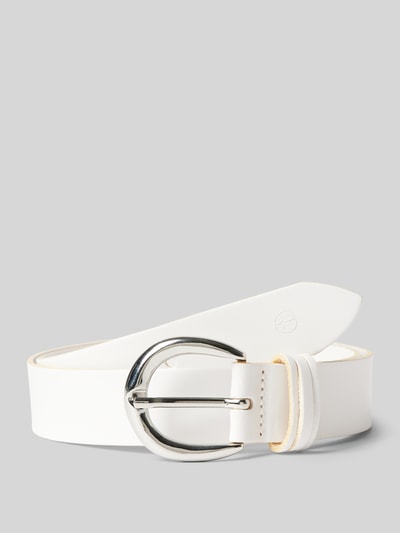 Peek & Cloppenburg TamarisGürtel aus Leder mit Dornschließe in weiss