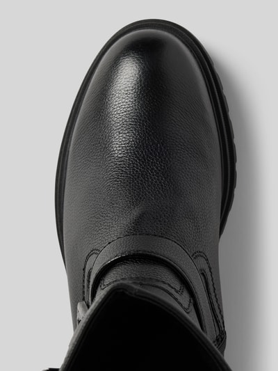Peek & Cloppenburg TamarisLederboots Mit Dornschließe In Black