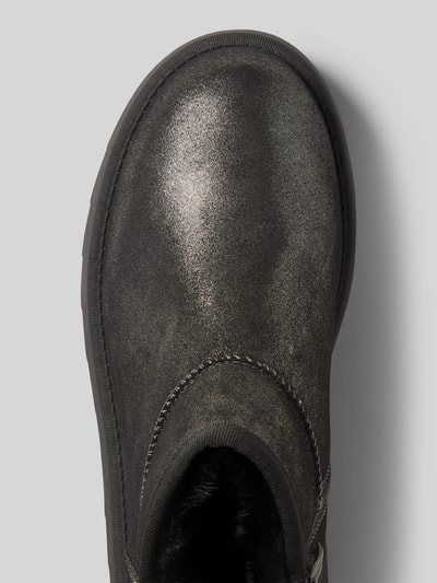 Peek & Cloppenburg TamarisLederboots Mit Reißverschluss In Black