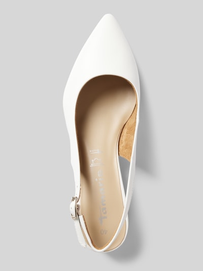 Peek & Cloppenburg TamarisLederpumps Mit Schmalen Riemen In Weiss
