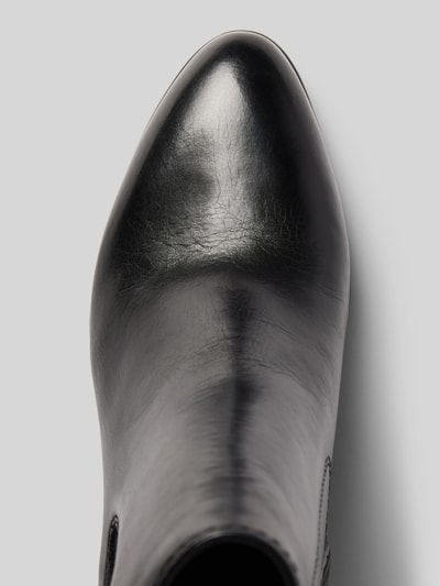 Peek & Cloppenburg TamarisLederstiefeletten Mit Elastischem Einsatz In Black