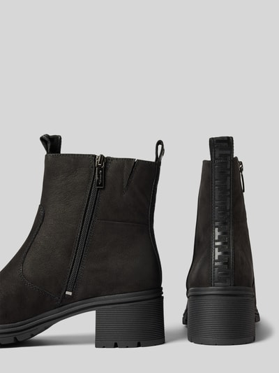 Peek & Cloppenburg TamarisLederstiefeletten Mit Reißverschluss In Black