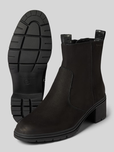 Peek & Cloppenburg TamarisLederstiefeletten Mit Reißverschluss In Black