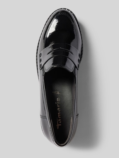 Peek & Cloppenburg TamarisLoafer Mit Elastischen Einsätzen In Black