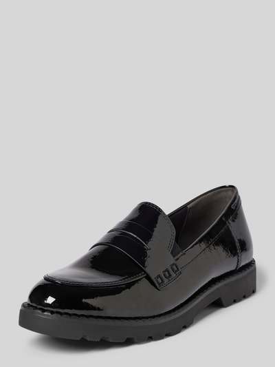 Peek & Cloppenburg TamarisLoafer mit elastischen Einsätzen in black
