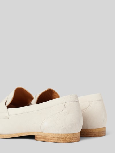 Peek & Cloppenburg TamarisLoafers Aus Leder In Unifarbenem Design In Taupe