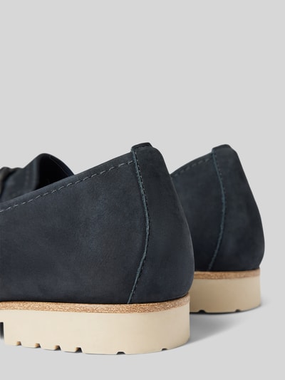Peek & Cloppenburg TamarisLoafers Aus Leder In Unifarbenem Design In Marine