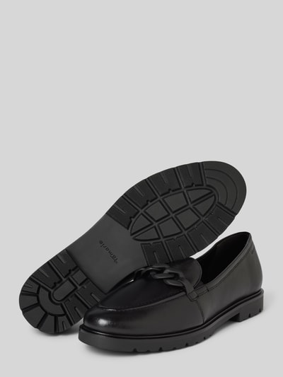 Peek & Cloppenburg TamarisLoafers Aus Leder Mit Profilierter Sohle In Black