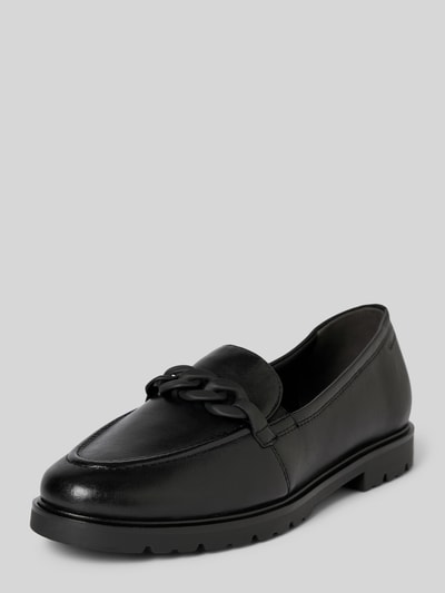 Peek & Cloppenburg TamarisLoafers aus Leder mit profilierter Sohle in black