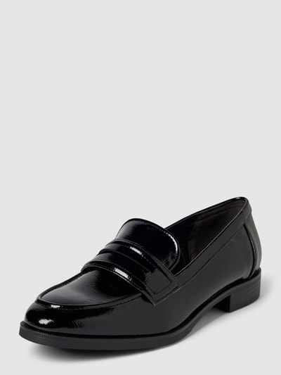 Peek & Cloppenburg TamarisPenny-Loafer in Lack-Optik in black