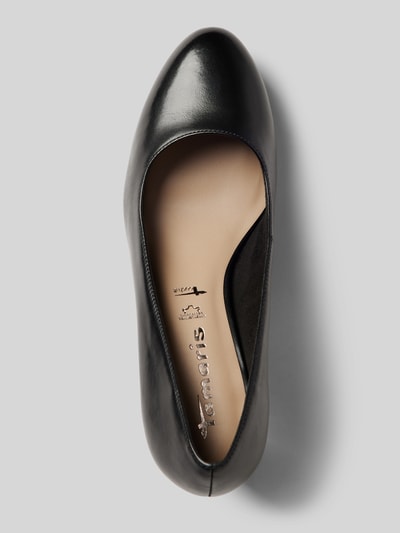 Peek & Cloppenburg TamarisPumps Aus Leder Mit Plateausohle In Black