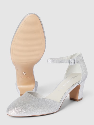 Peek & Cloppenburg TamarisPumps Im Schimmernden Design In Silber