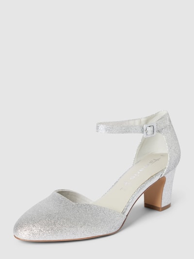 Peek & Cloppenburg TamarisPumps im schimmernden Design in silber
