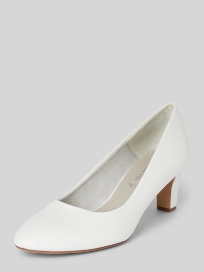 Peek & Cloppenburg TamarisPumps mit Blockabsatz in weiss