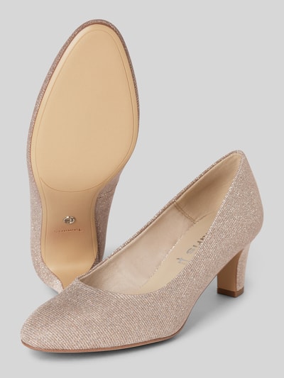 Peek & Cloppenburg TamarisPumps Mit Effektgarn In Rose Gold