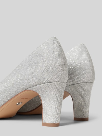 Peek & Cloppenburg TamarisPumps Mit Effektgarn In Silber