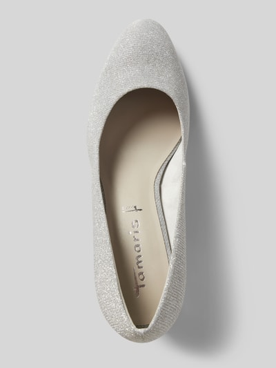 Peek & Cloppenburg TamarisPumps Mit Effektgarn In Silber
