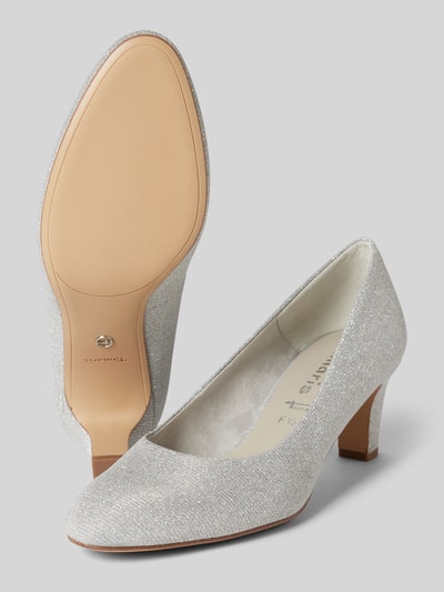 Peek & Cloppenburg TamarisPumps Mit Effektgarn In Silber