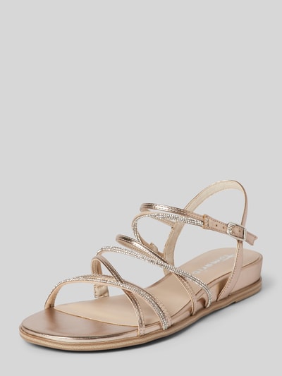 Peek & Cloppenburg TamarisSandalen mit Dornschließe in gold