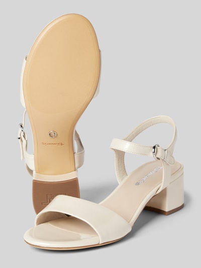 Peek & Cloppenburg TamarisSandalette Mit Blockabsatz In Beige
