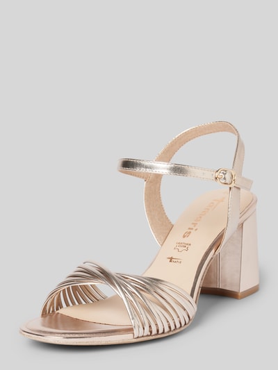 Peek & Cloppenburg TamarisSandalette mit Blockabsatz in rose gold