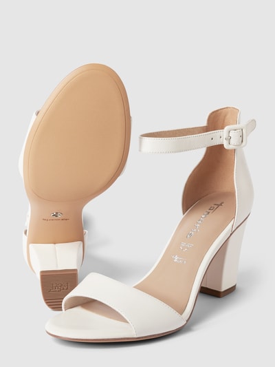 Peek & Cloppenburg TamarisSandalette Mit Blockabsatz In Weiss