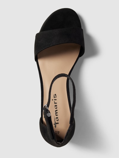 Peek & Cloppenburg TamarisSandalette Mit Breiter Schaftbrücke In Black