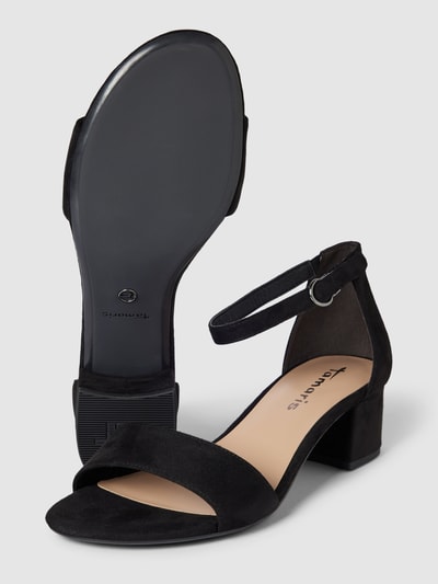 Peek & Cloppenburg TamarisSandalette Mit Breiter Schaftbrücke In Black