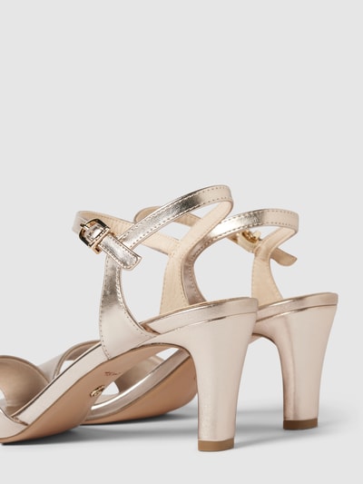 Peek & Cloppenburg TamarisSandalette Mit Breiter Schaftbrücke In Gold