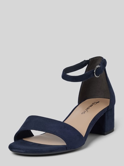 Peek & Cloppenburg TamarisSandalette mit breiter Schaftbrücke in marine