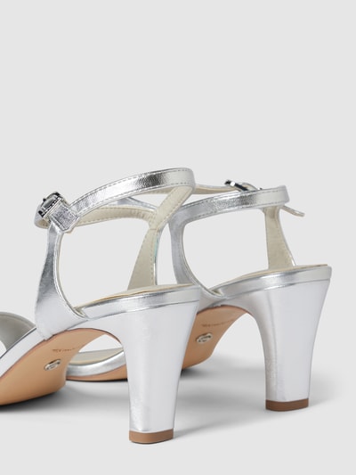 Peek & Cloppenburg TamarisSandalette Mit Breiter Schaftbrücke In Silber